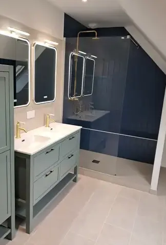 rénovation salle de bain à Saint-Coulomb - image 4